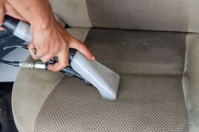 How to remove sperm stains from car seat
