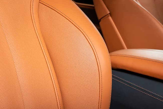 perforated leather car seats