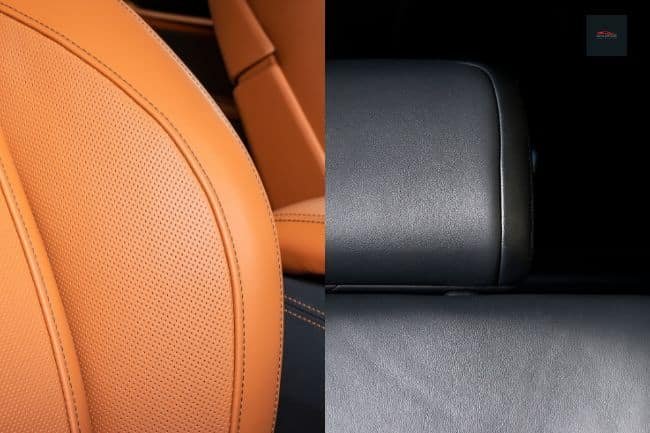 Perforated leather vs Solid Leather car seats